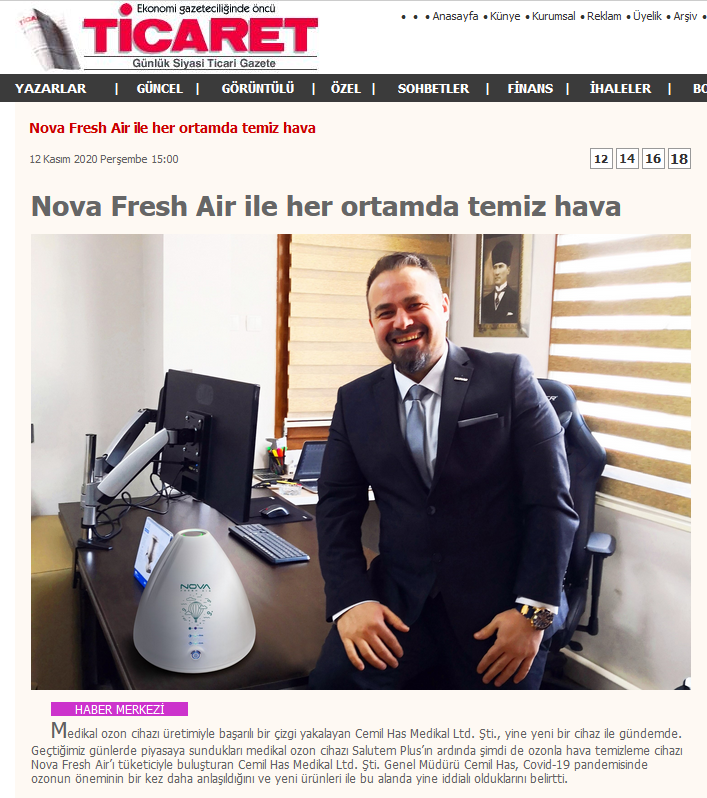 Gazete haberi: ticaret